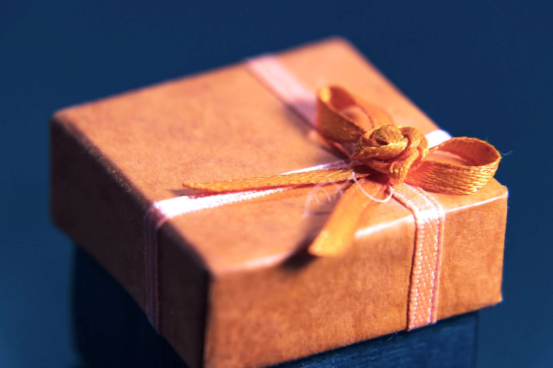 image of a wrapped present